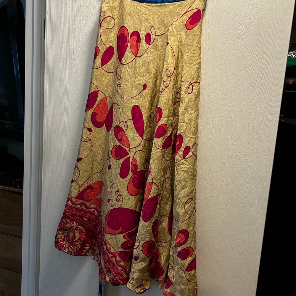 Sari wrap skirt - Picture 3 of 5